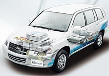 Toyota Hydrogen Fuel Cell Hybrid Vehicle 